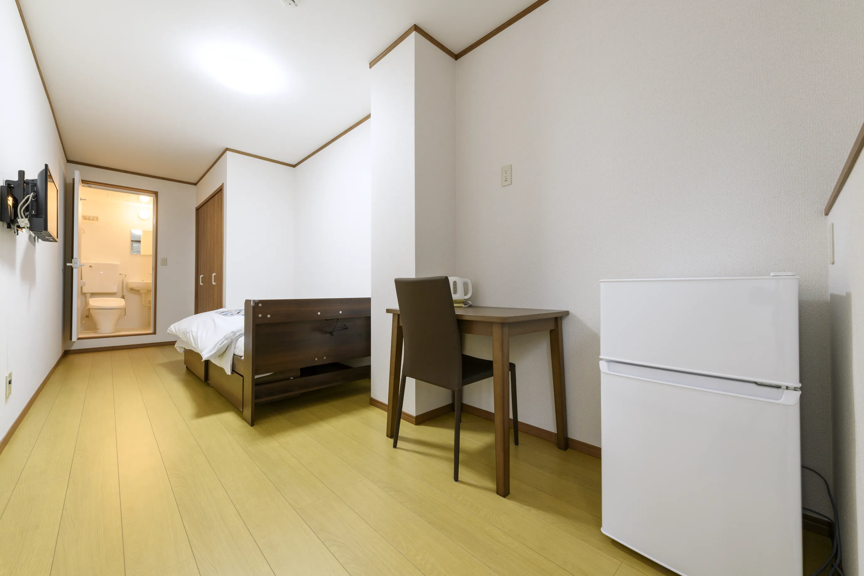清潔で明るい個室